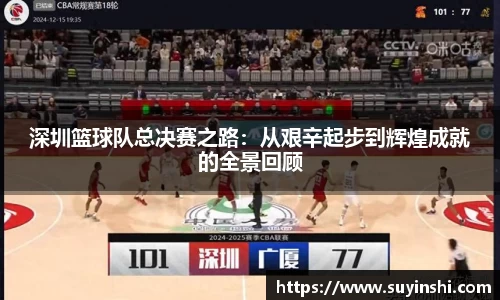 深圳篮球队总决赛之路：从艰辛起步到辉煌成就的全景回顾